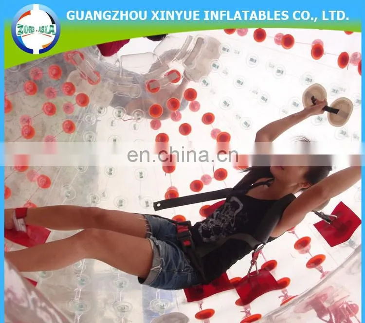 2014 Classic Super Quality Harness Giant Inflatable Human Hamster Ball
