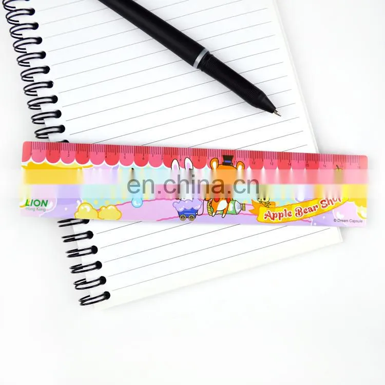 OEM making advertising plastic shape ruler