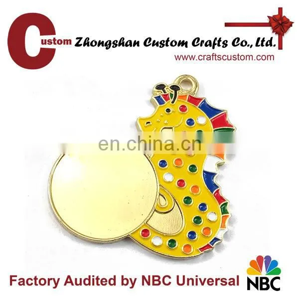 Promotional new products expert factory custom engraved logo gold honor eagle medal