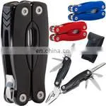 stainless steel multi tool knife with locking knife,can opener,screwdriver,scissors,needle,