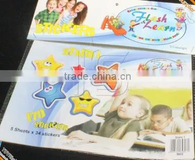 china factory cheap printing custom children sticker book for kids promotioanl stationery