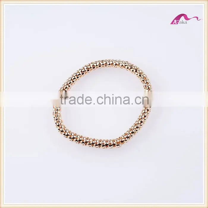 Fashion Custom Gold Bead Couple Bangles And Bracelets