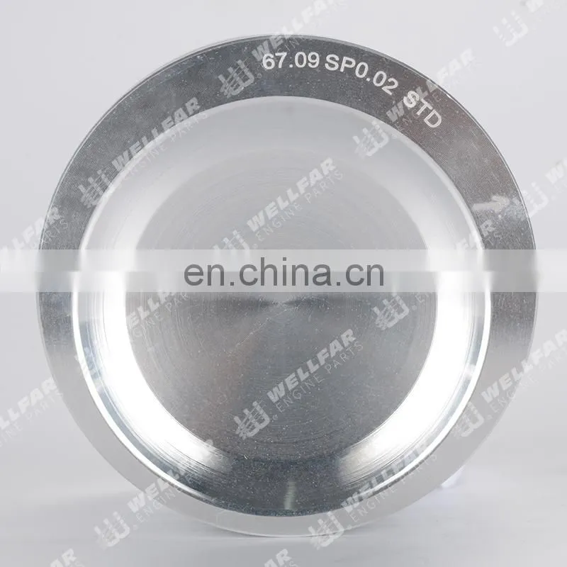 Auto spare parts engine piston for Vw motor At 1.0L 8v GAS diameter 67.11mm