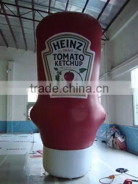 PVC Inflatable Bottle for promotion or Advertising
