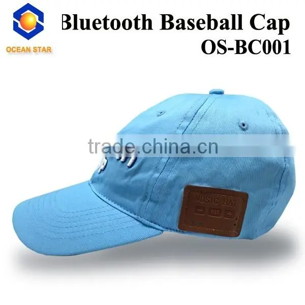 popular headphone bluetooth music hats ,Unique Rechargeable Music Hip hop cap