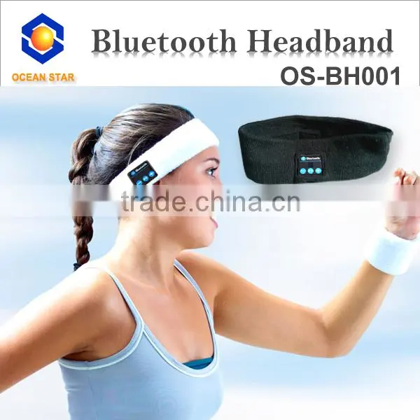 sport bluetooth headband with bluetooth headset