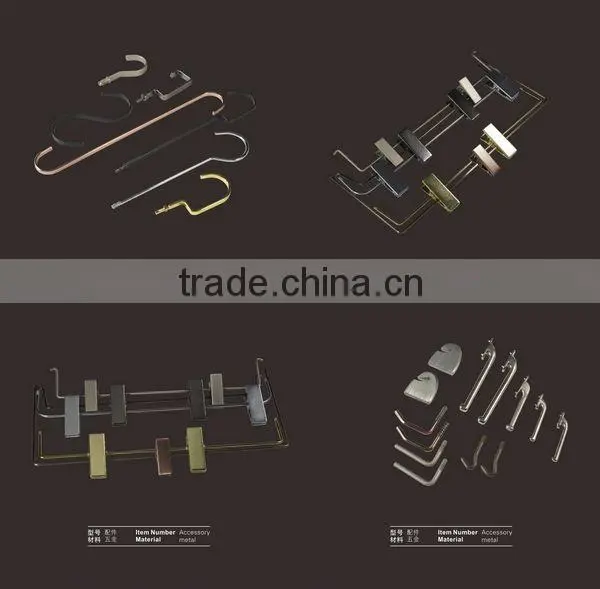 AN1603-004 luxury wooden children clothes hanger for kids