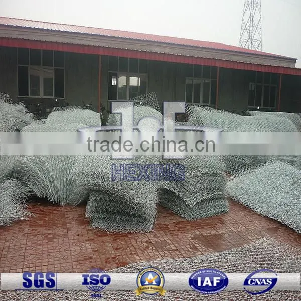 hot dip galvanized gabion stone cage