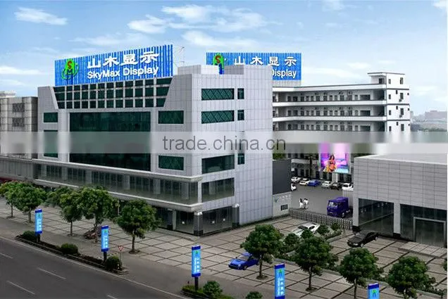 skymax alibaba new P6 indoor led display stand pillar design for indoors
