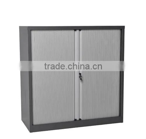 Factory 0.7mm Knock Down High quality small double door tambour cabinet/tambour door cupboard