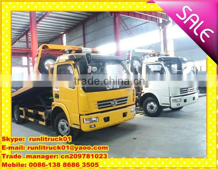 EQ1070TJ9AD3 4*2 road wrecker truck