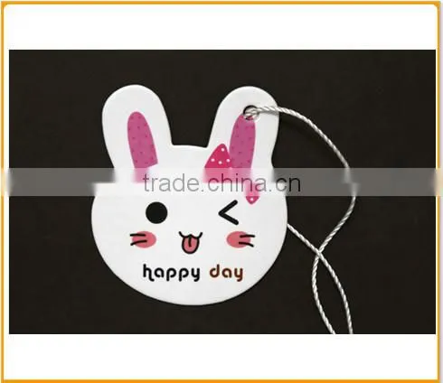2014 new fashion high quality custom garments hang tags
