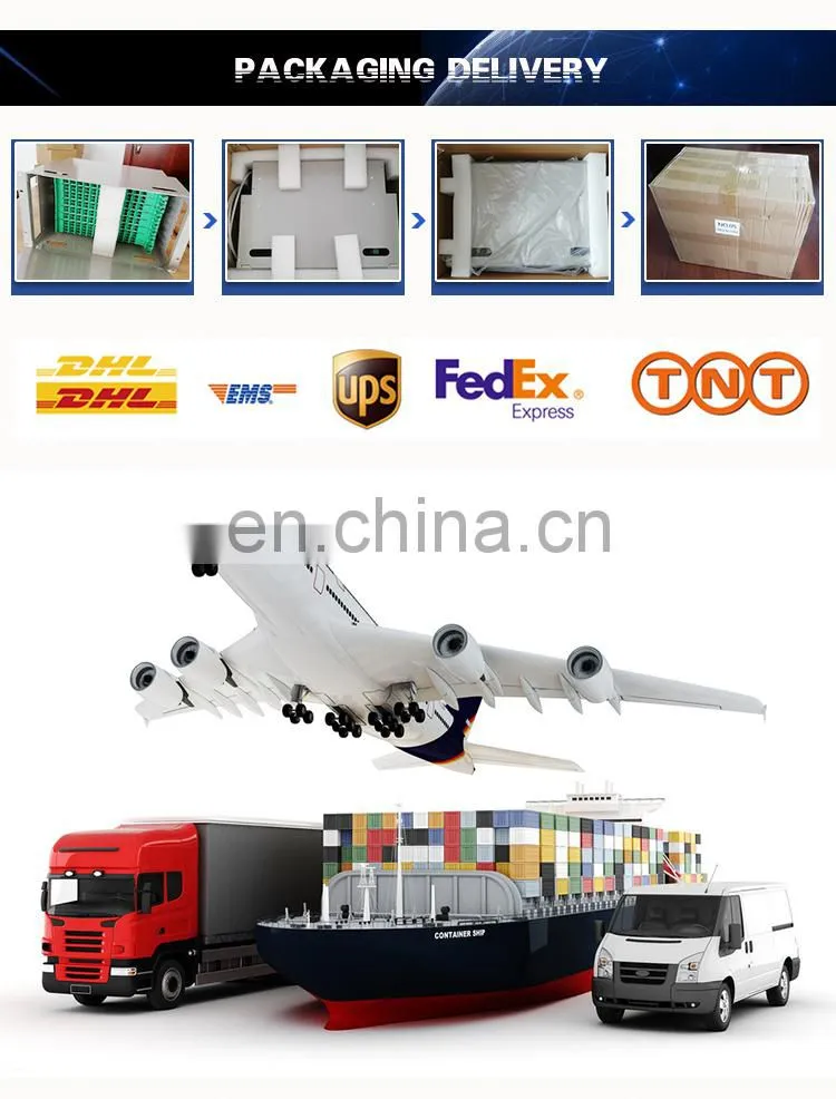Fiber Optic Terminal Sc LC FC ST 12 24 48 PORT Rack Mount ODF Patch Panel 19inch empty/Full Load Optical Distribution Frame