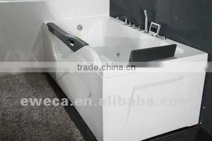 Acrylic sex hot tub with TV