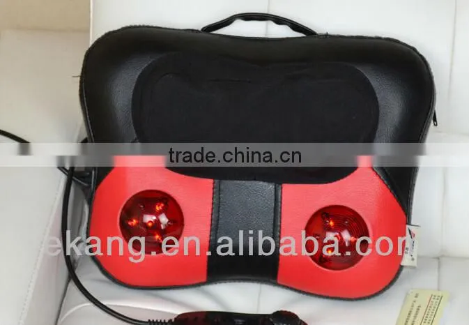 Portable Neck&Back Massage Cushion with Knocking and Kneading Function