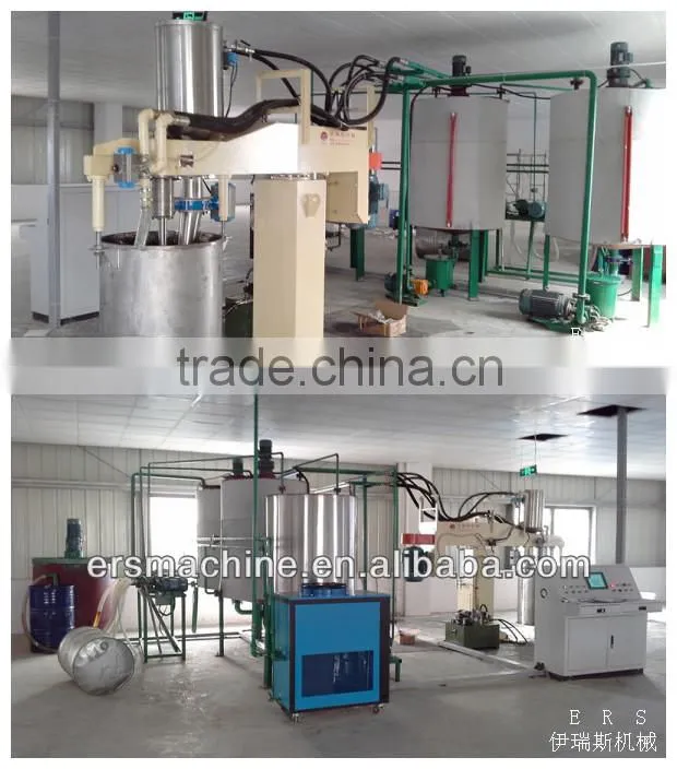 ERS - HC02 Horizontal carousel splitting round table cutting foam sponge machine