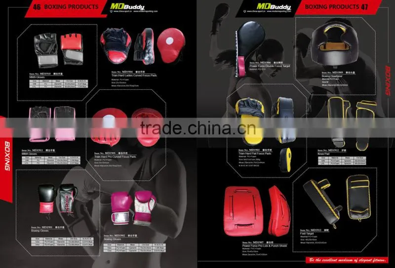 Kickboxing training equipment kicking pad