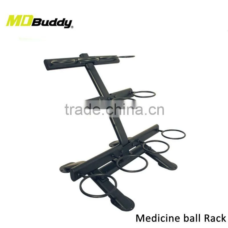 Black Fitness Sports Medicine Ball Rack