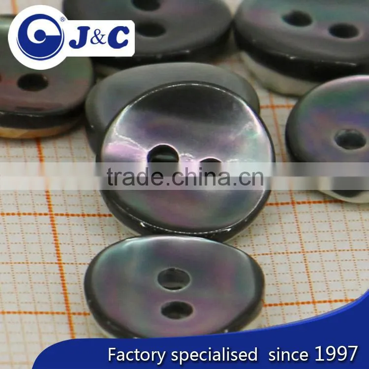 2015 OEM black color cat eye shell button