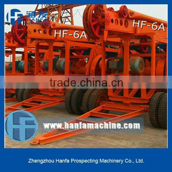 multifunctioncal HF-6A big diameter drilling machines 300~1800mm , easy operate