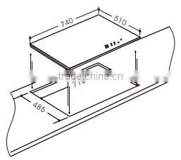 electric ceramic cooker/stove