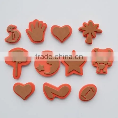 Colorful EVA STAMPER for kids diy craft kit