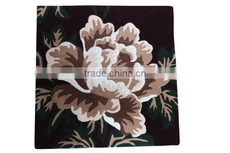 Floral Commercial Carpet Axminster Jute Carpet YB-A082
