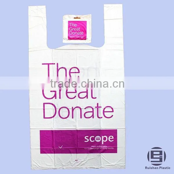 SCOPE Biodegradable Collection With Printing Bag For Charity