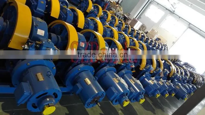 Elevator Gearless Traction Machine MCG210, Lift Motor