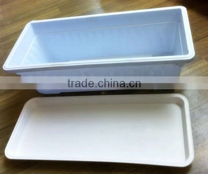 rectangle shape PP plastic flower plant tray