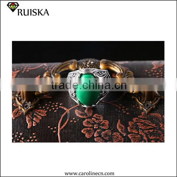 Caroline Fashion Vintage Filigree Single Stone Ring Designs
