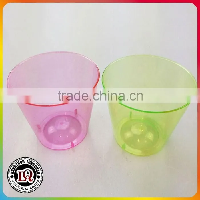 Clear Hard Plastic Cup Water Tumbler