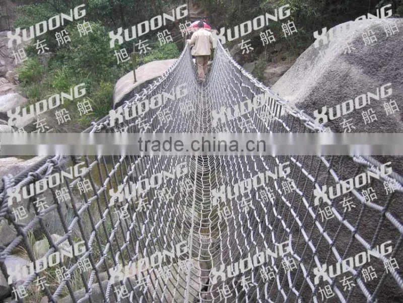 Security Net for ravine, Rope Bridge