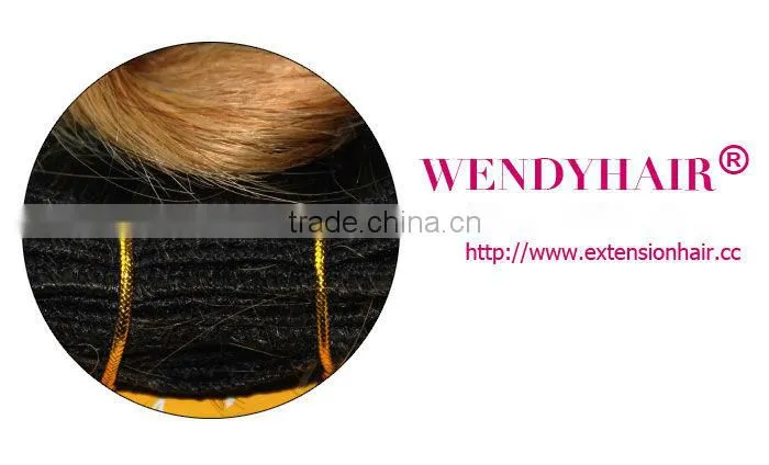 Hot sale tangle free 100% body wave human hair extension