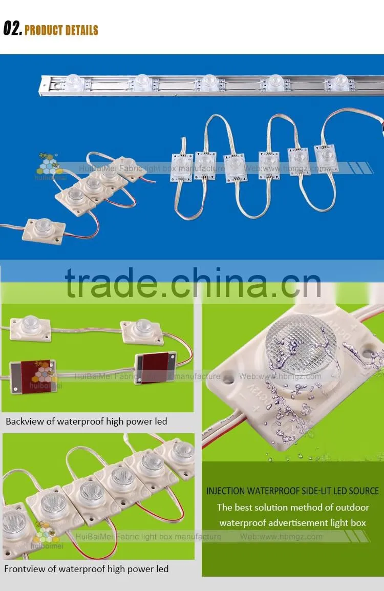 Promotion high power single led display module