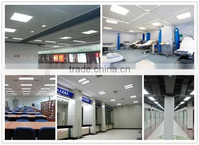High Brightness square 600x600 led light panel