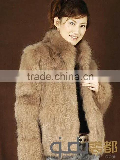 QD-LT8081gb Fox Fur Coat