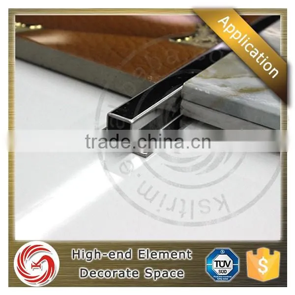 price list waterproof stainless steel tile trim
