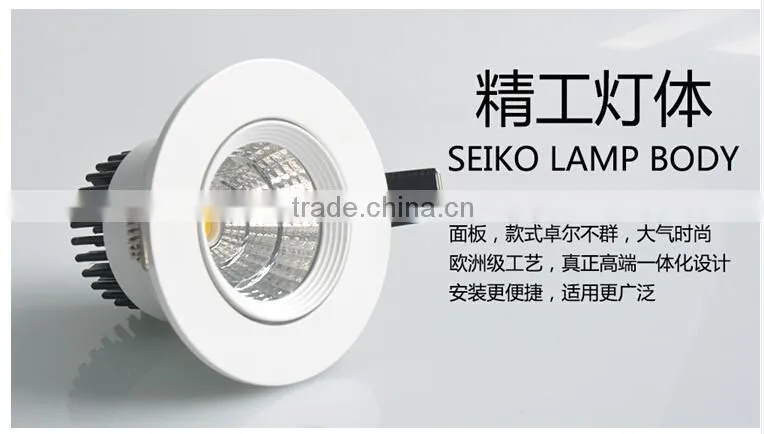 LED Ceiling Light Spotlight COB 3w 5w 7w 10w 15w 20w 30w Dimmable LED Downlight