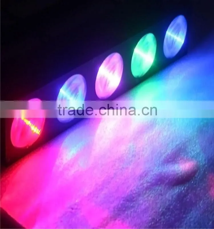 Stage Lighting LED Light 5 lens 10W RGB 3in1 DMX512 Matrix for Xmas Christmas Birthday Home Garden Party Club Disco Effect
