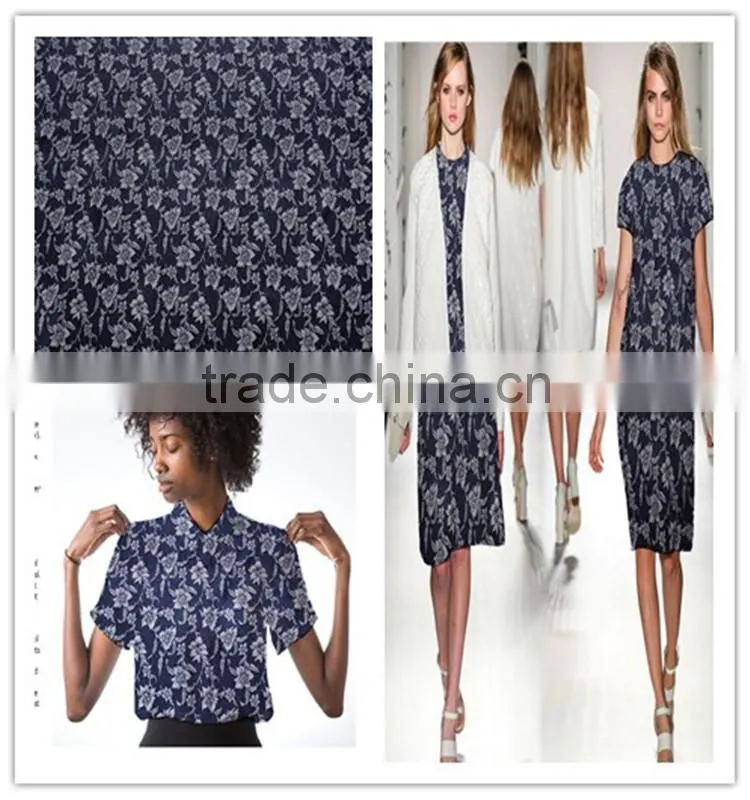 2014 fashion cotton polyester spandex slub twill/CPS dyed fabric for pants 100 Meters (Min. Order)