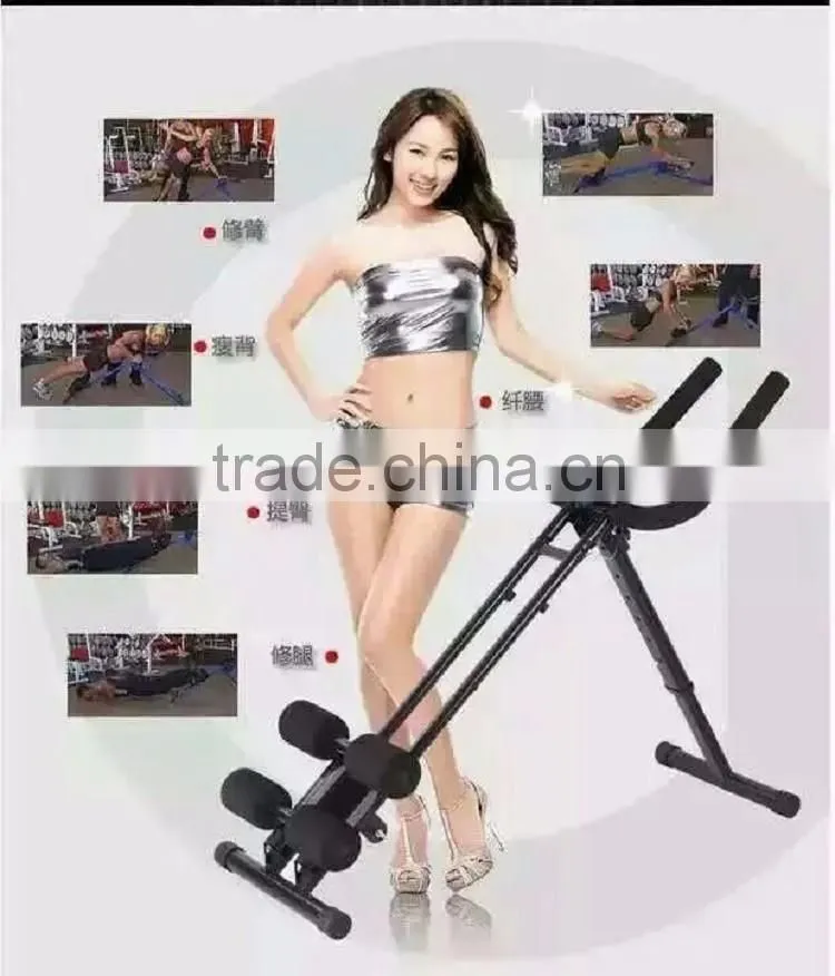 New Vertical Roller Beauty Waist Abdominal Exercise Machine