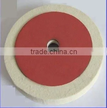 Wool Felt Polishing Wheels / edge felt wheels/Felt Buffing Wheels