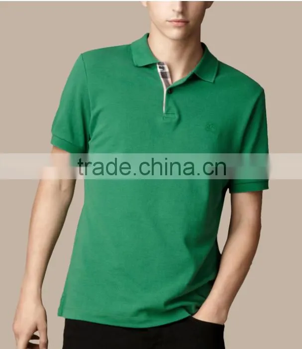 100% cotton polo shirt fabric custom polo t shirt wholesale