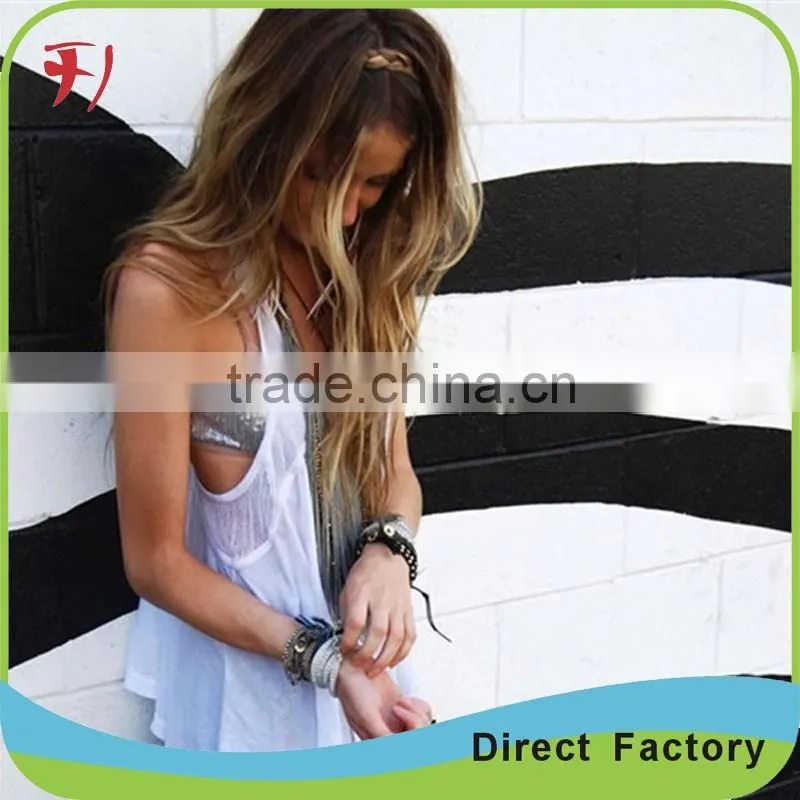 White And Brown Crystal Mix Wrap Bracelet On Contrasting Brown Leather With A Stainless Steel Clasp