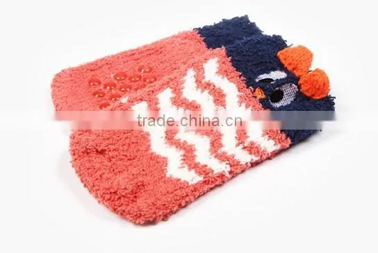 anti-slip microfiber socks/floor soks,/baby socks
