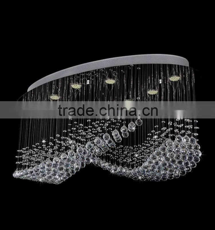 moder crystal ceiling lamp decorative lights for weddings