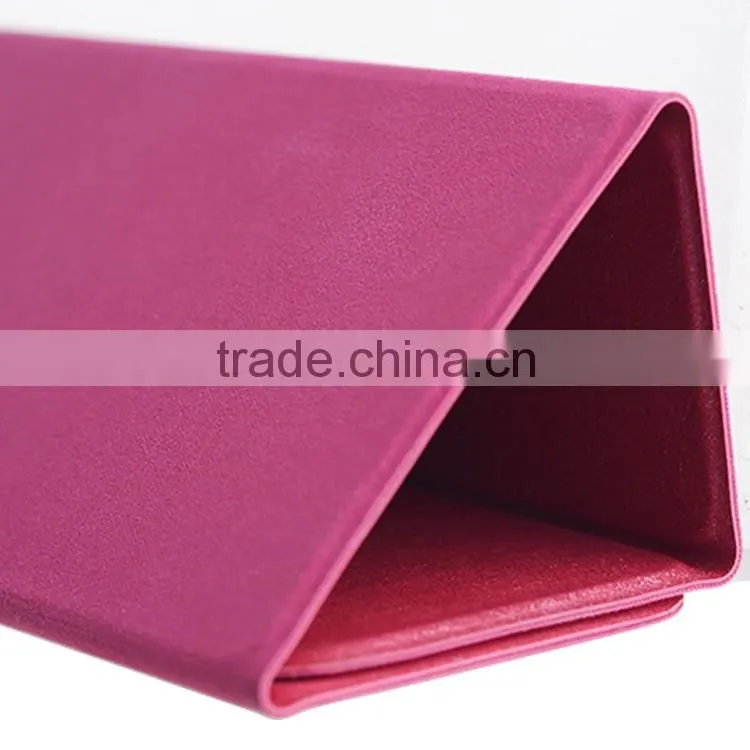 4 folding Pink tablet cover for ipad pro 12.9 inch