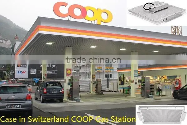 Used in COOP/PEMEX/BP/Mobil/Shell Petrol Station 125lm/w 15000lm 60W high quality led gas station light
