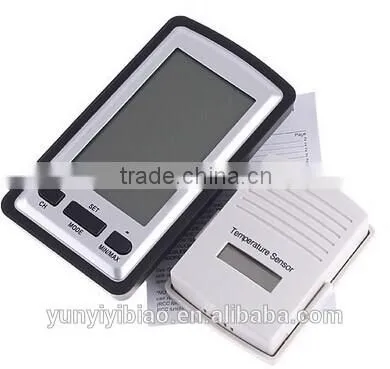 Best selling wireless weather station digital indoor/outdoor Thermometer Hygrometer alarm clock